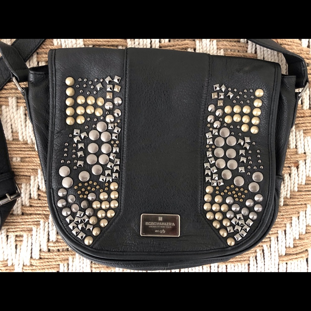 BCBG MaxAzria Studded Crossbody